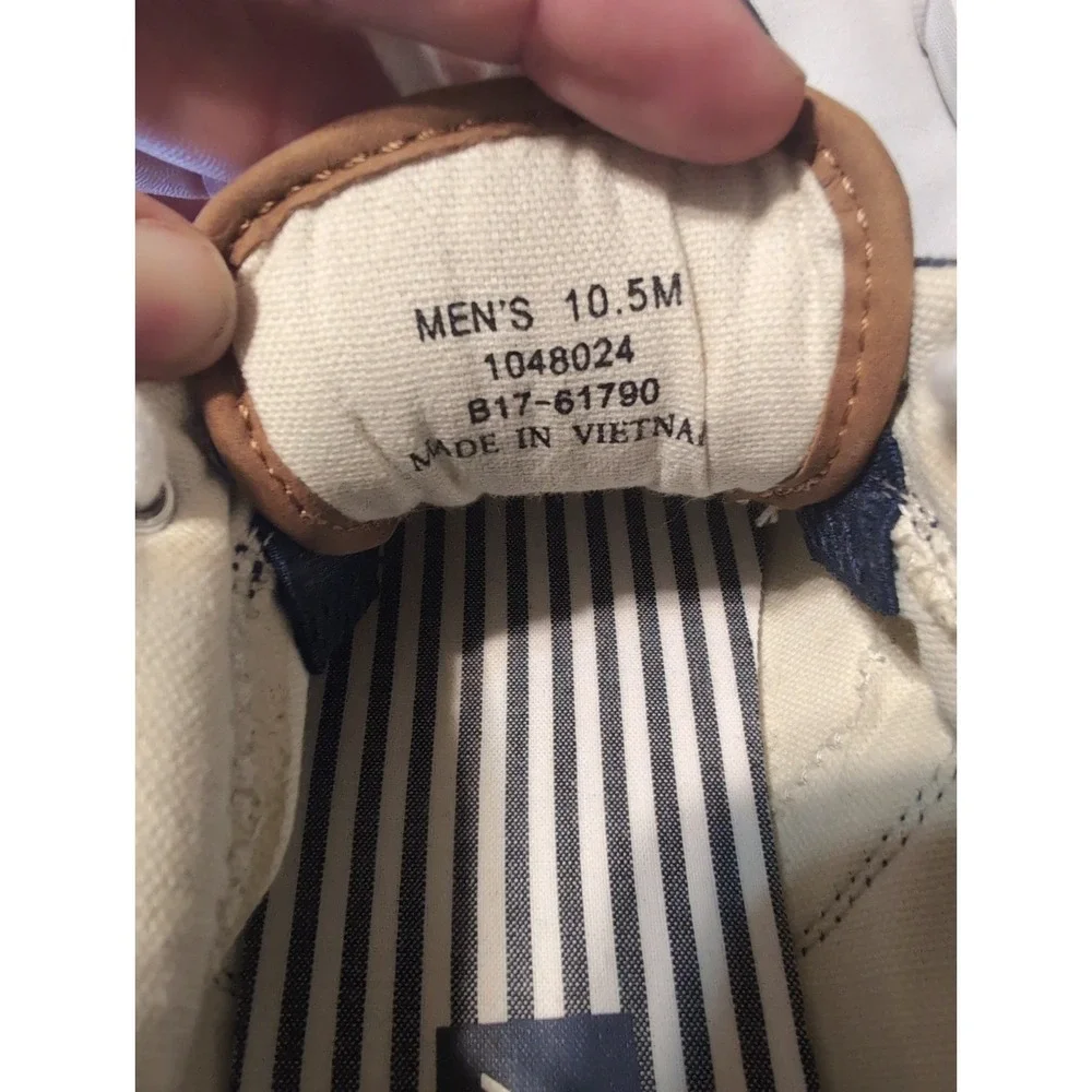 Sperry Top Sider CVO Salt-Washed Canvas Sneaker, 1048024, Navy, Size 10.5M